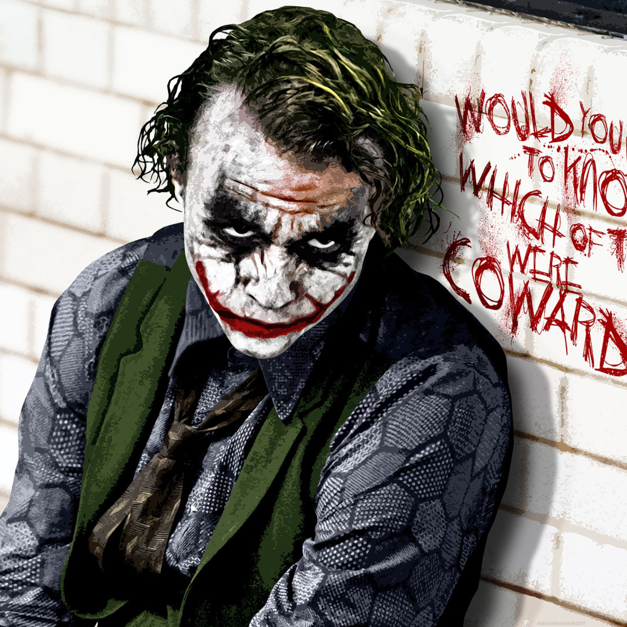 Fondo de pantalla Joker 2048x2048