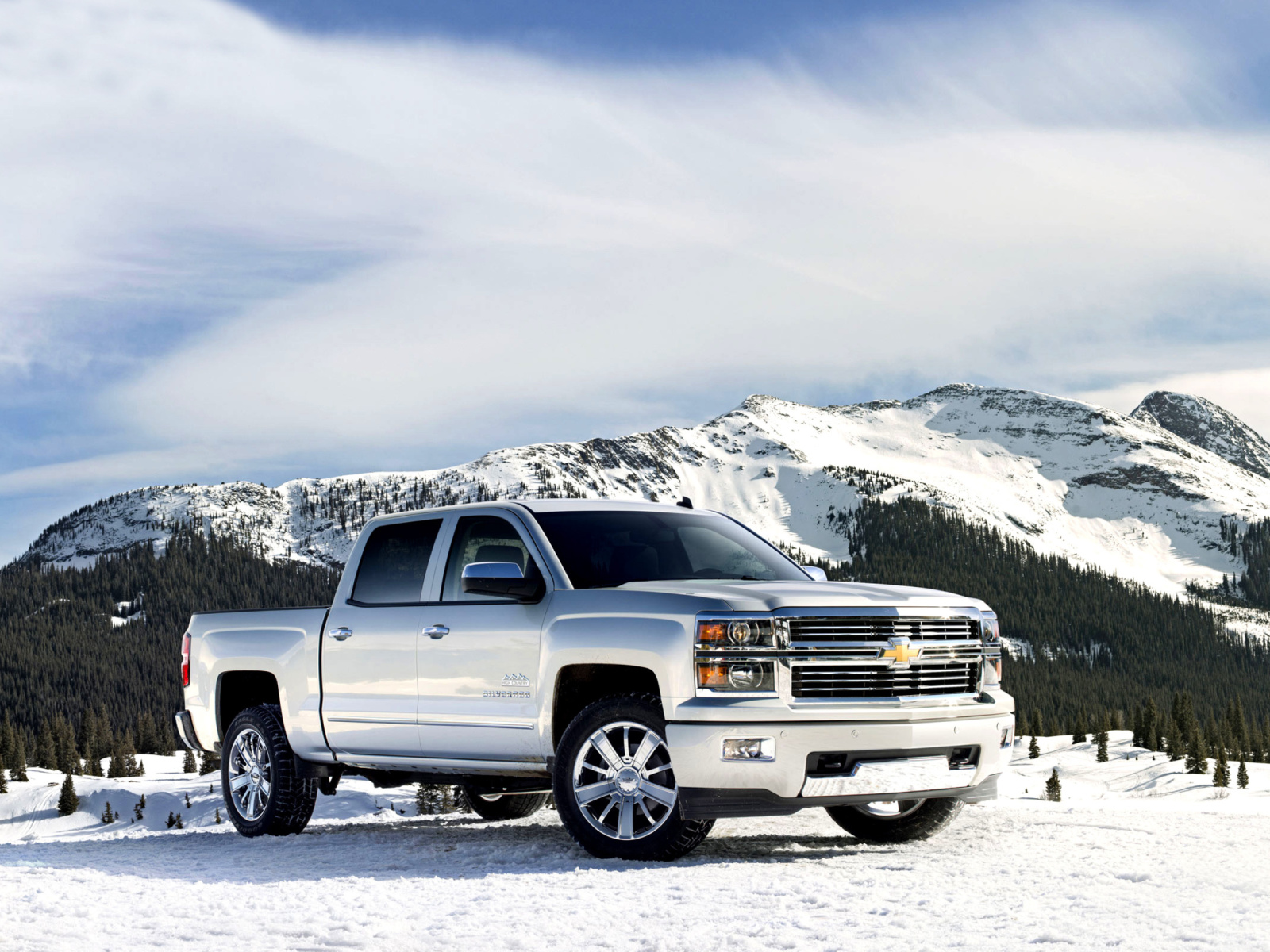 Das Chevrolet Silverado High Country Wallpaper 1600x1200