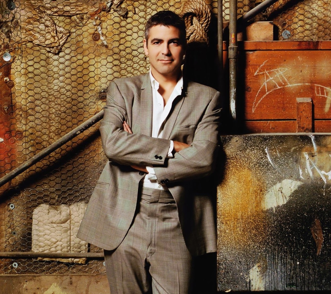 Das George Clooney Wallpaper 1080x960