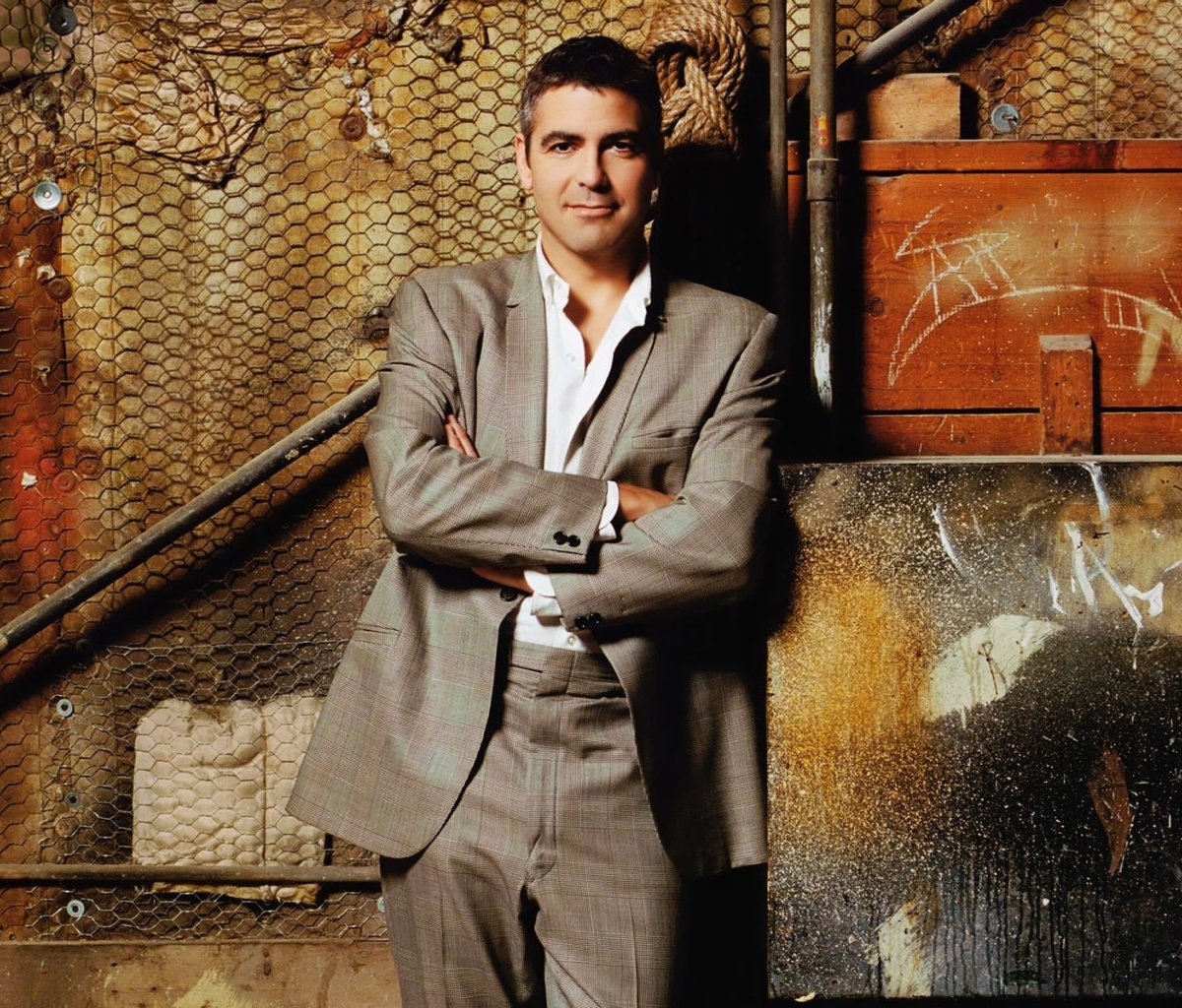 Das George Clooney Wallpaper 1200x1024