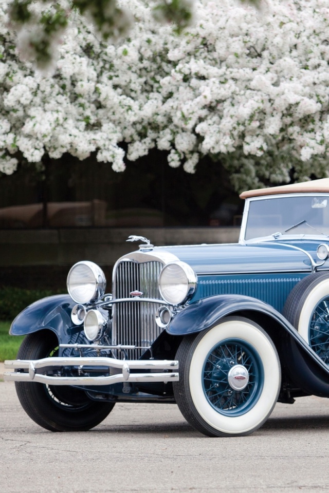 Das 1931 Lincoln Model K Sport Phaeton Wallpaper 640x960