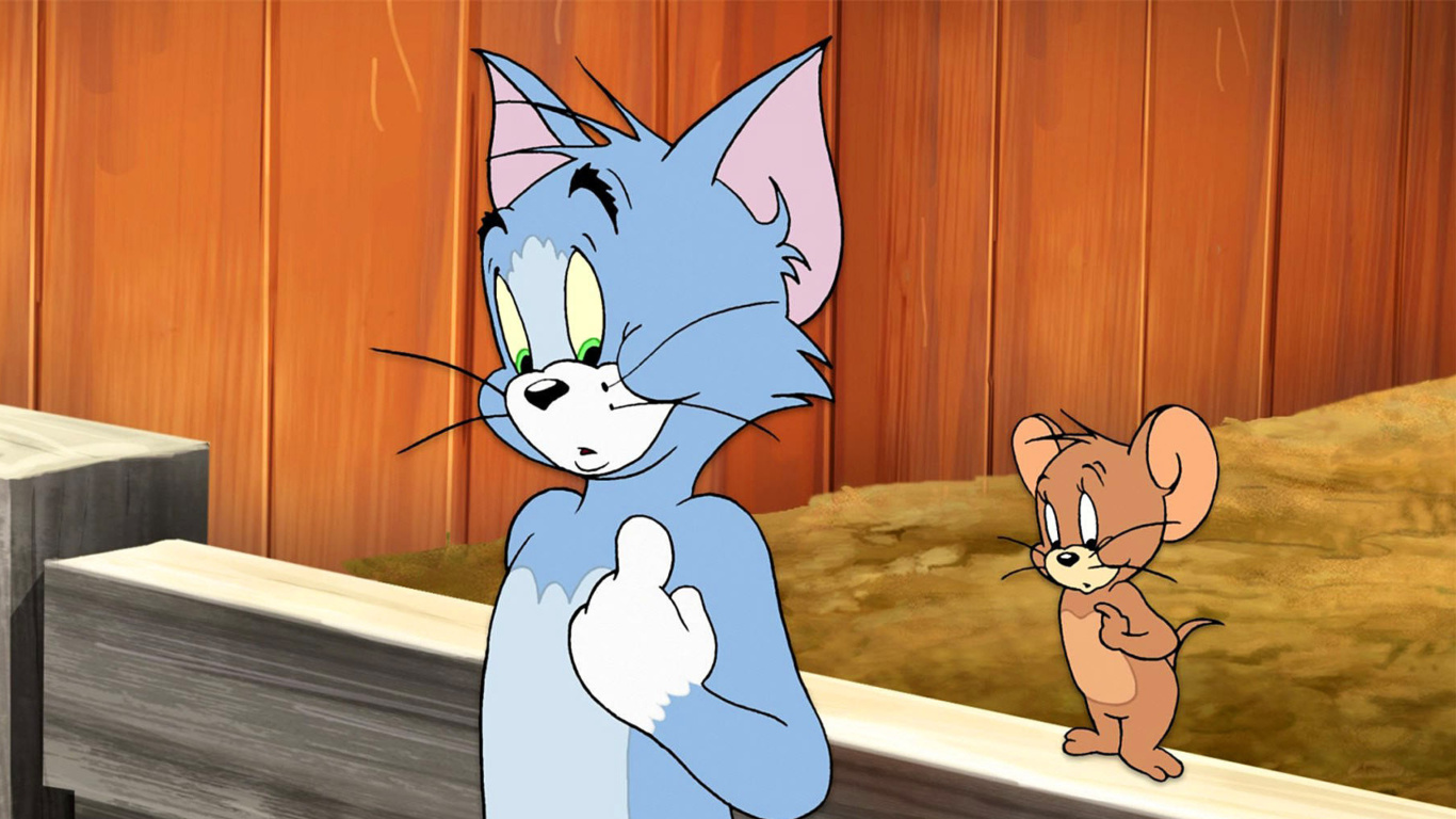 Fondo de pantalla Tom and Jerry, Land of Witches 1366x768