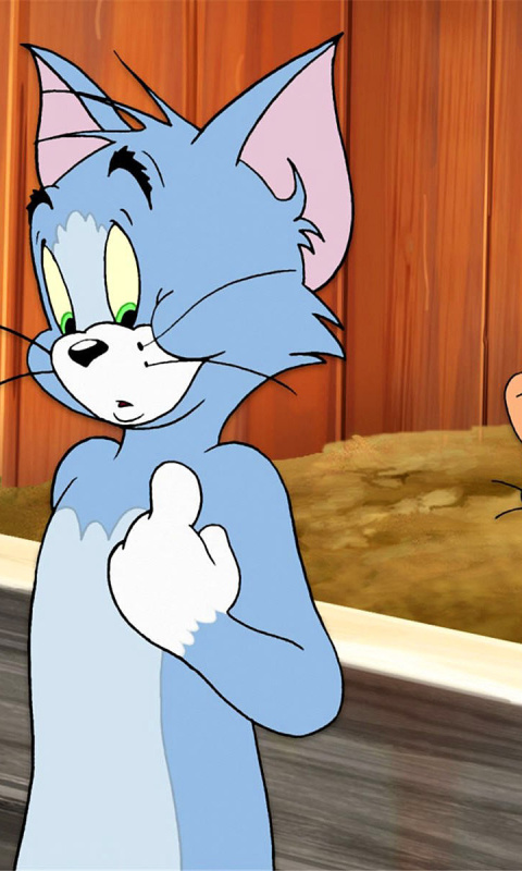 Das Tom and Jerry, Land of Witches Wallpaper 480x800