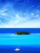 Big Blue Sea Under Big Blue Sky screenshot #1 132x176