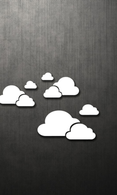 Screenshot №1 pro téma Abstract Clouds 240x400