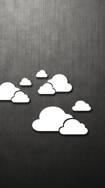 Fondo de pantalla Abstract Clouds 360x640
