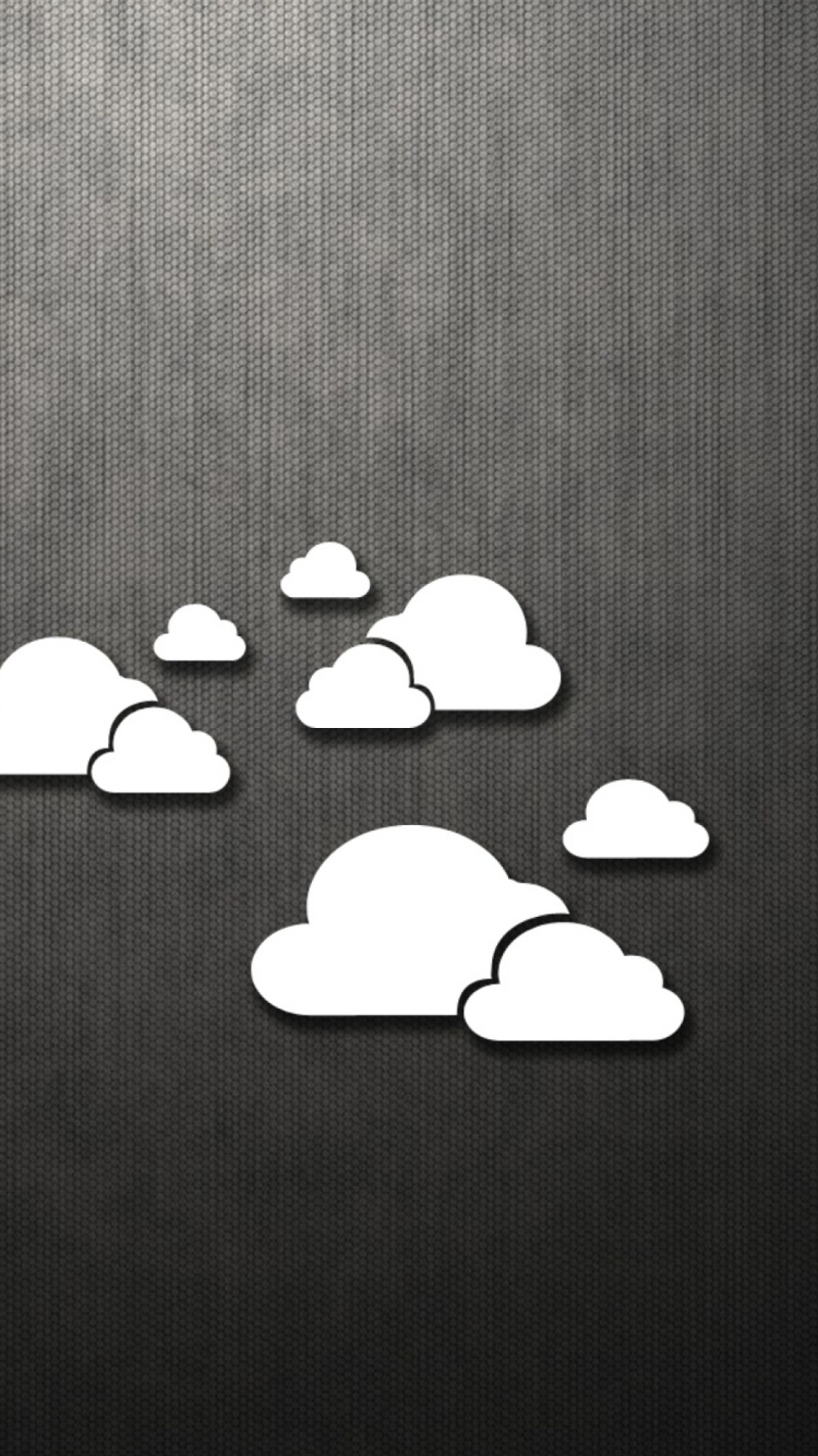 Abstract Clouds wallpaper 750x1334