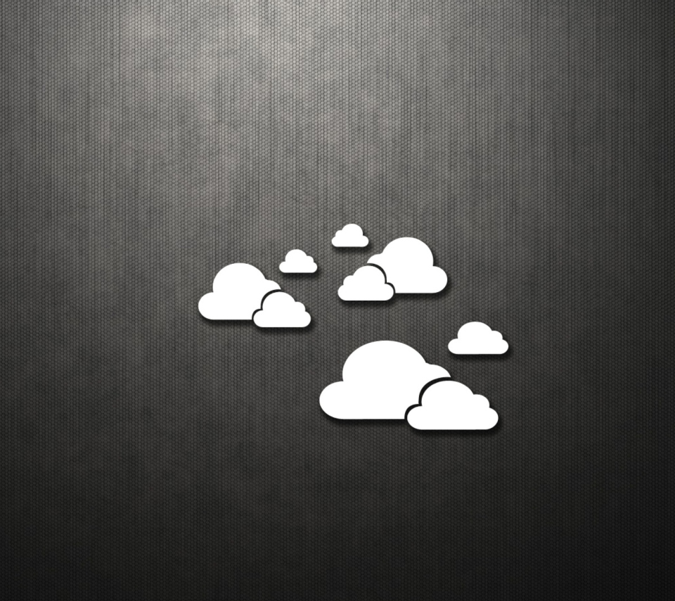 Abstract Clouds wallpaper 960x854