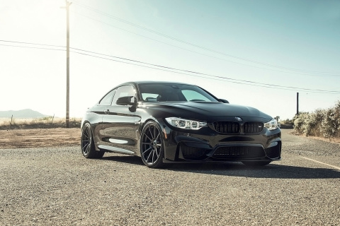 Das BMW M4 Vorsteiner Wallpaper 480x320