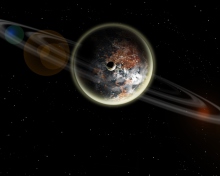 Обои Distant Planet 220x176