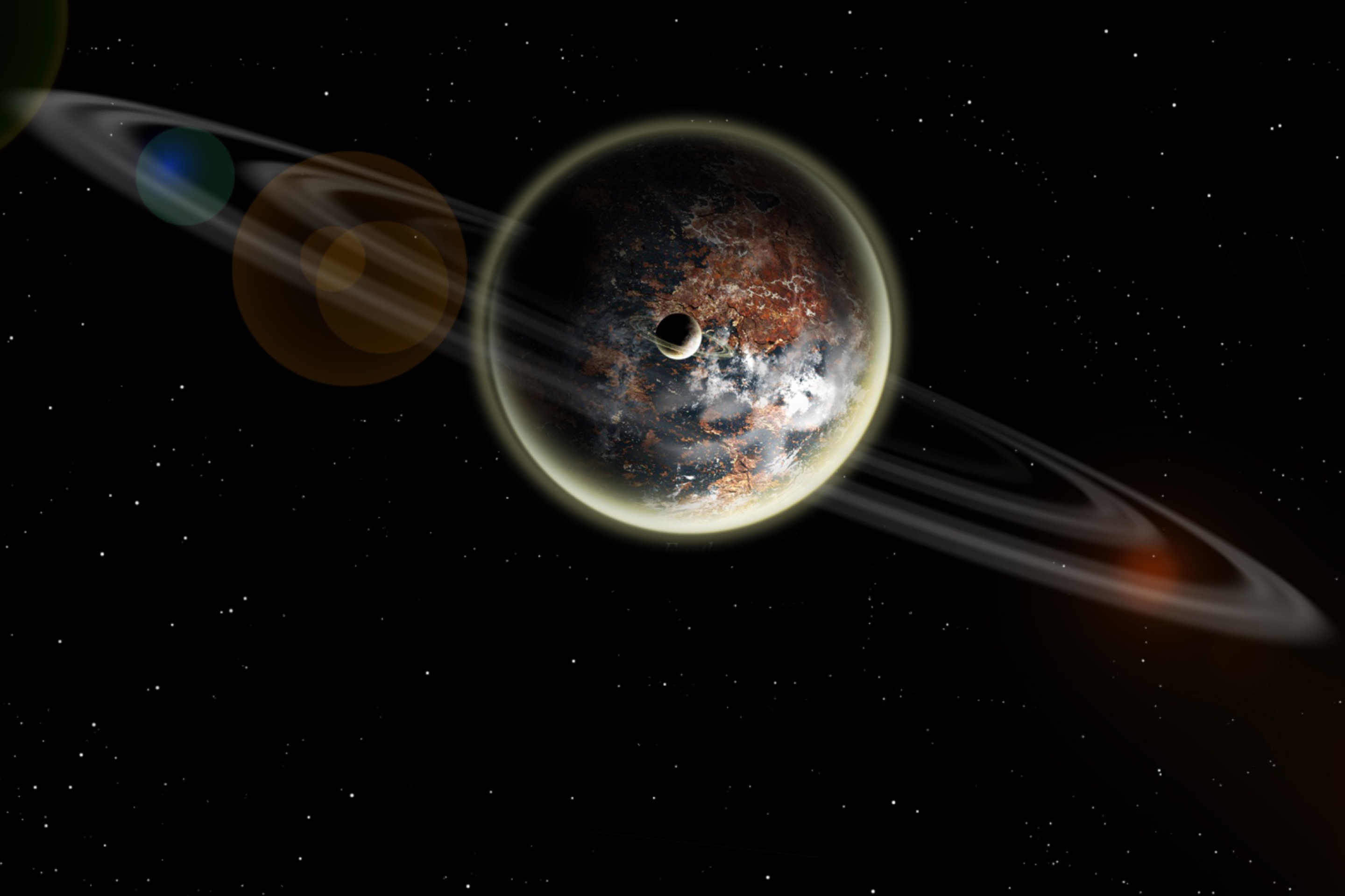 Screenshot №1 pro téma Distant Planet 2880x1920