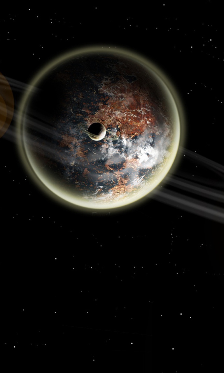 Sfondi Distant Planet 768x1280