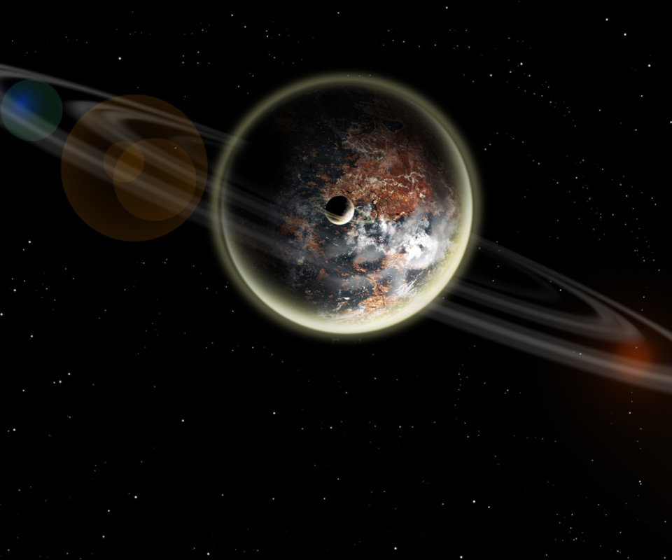 Обои Distant Planet 960x800