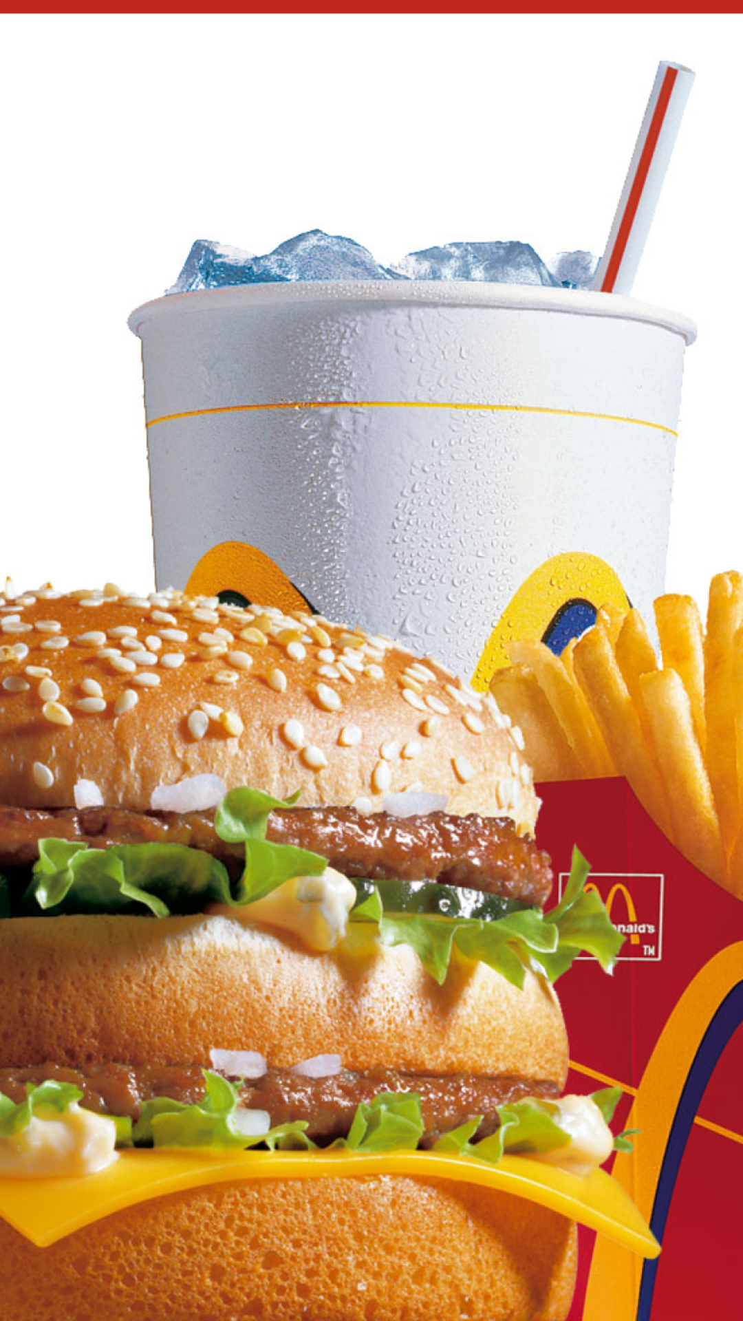 Fondo de pantalla McDonalds: Big Mac 1080x1920