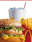 Screenshot №1 pro téma McDonalds: Big Mac 132x176