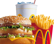 Обои McDonalds: Big Mac 176x144