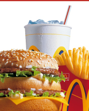 Обои McDonalds: Big Mac 176x220