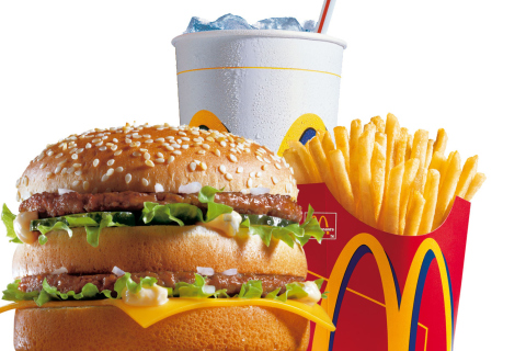 Das McDonalds: Big Mac Wallpaper 480x320