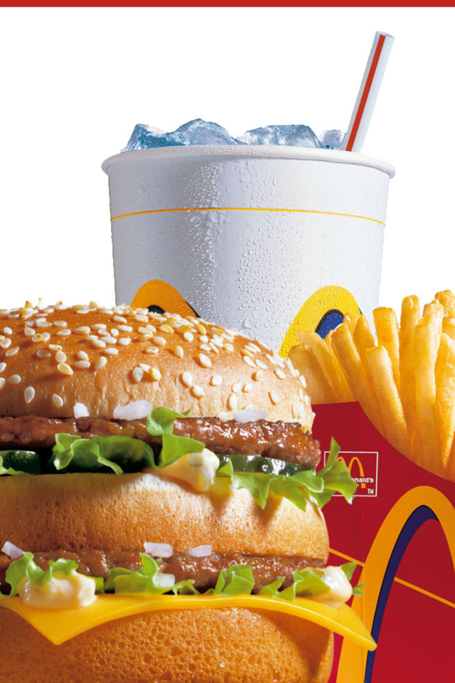 Sfondi McDonalds: Big Mac 640x960