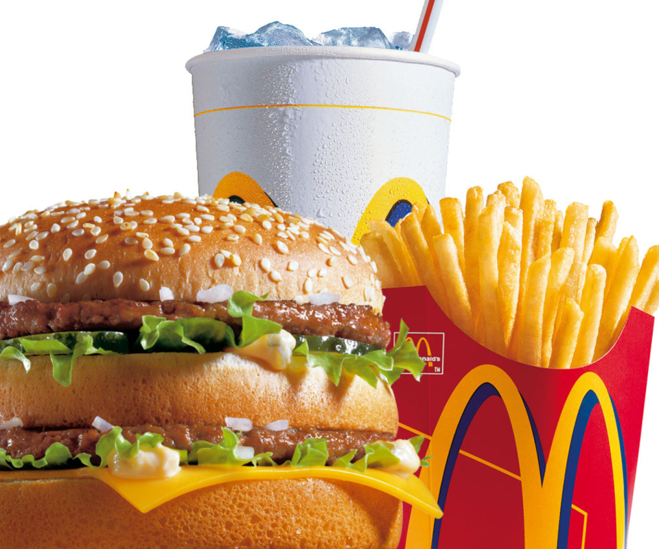 Обои McDonalds: Big Mac 960x800