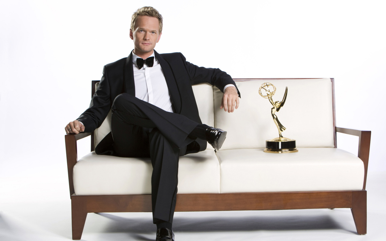 Screenshot №1 pro téma Neil Patrick Harris with Emmy Award 1280x800