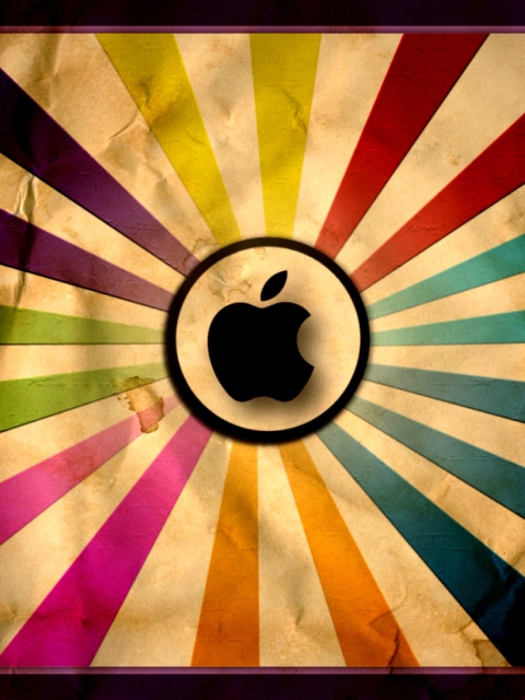 Colorful Apple screenshot #1 480x640