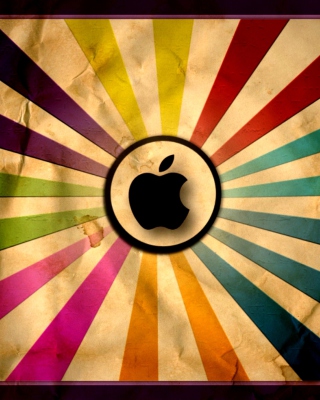 Colorful Apple Wallpaper for iPhone 3G