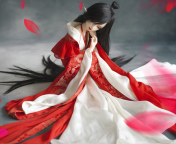 Screenshot №1 pro téma Beautiful Doll In Japanese Kimono 176x144