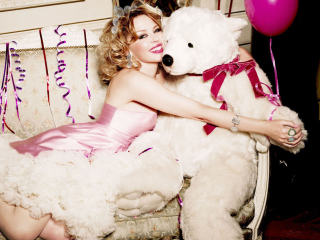 Das Kylie Minogue Wallpaper 320x240