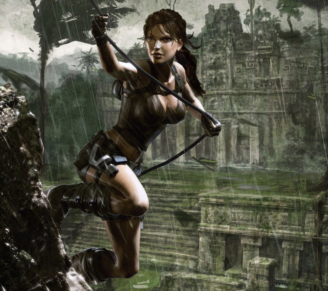 Das Tomb Raider Underworld Wallpaper 1080x960