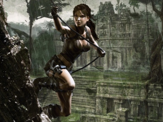 Das Tomb Raider Underworld Wallpaper 320x240