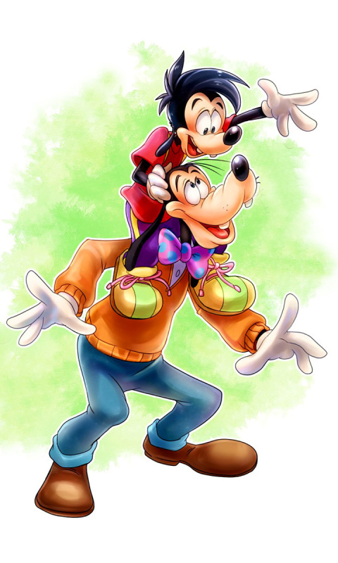 Fondo de pantalla Goofy 480x800