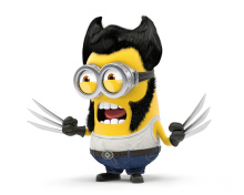 Fondo de pantalla Wolverine Minion 220x176