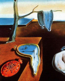 Salvador Dali The Persistence of Memory, Surrealism wallpaper 128x160