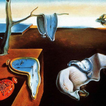 Sfondi Salvador Dali The Persistence of Memory, Surrealism 208x208