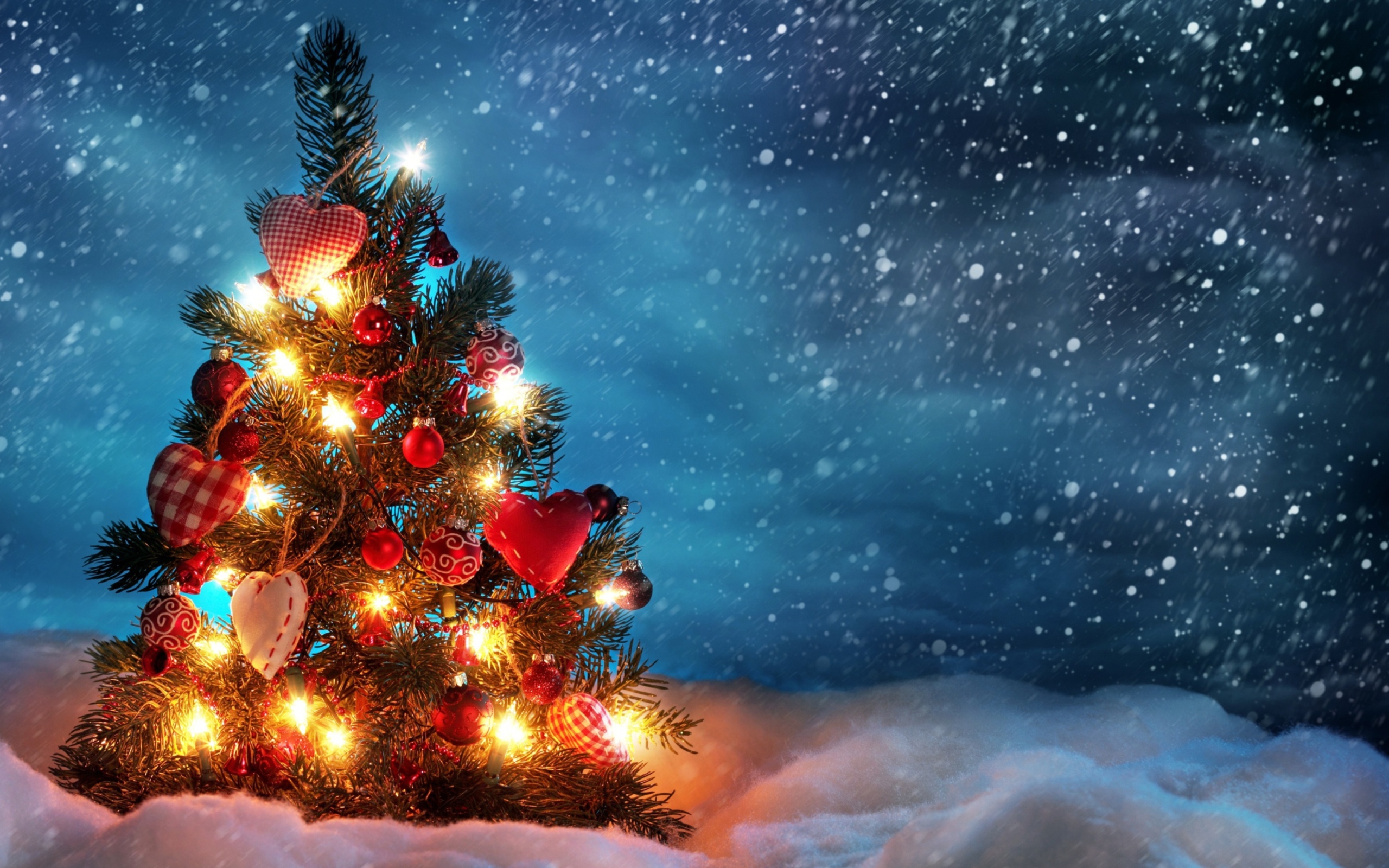 Beautiful Christmas Tree wallpaper 2560x1600