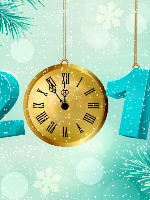 Screenshot №1 pro téma 2015 New Year 480x640