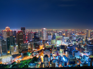 Osaka Japan wallpaper 320x240