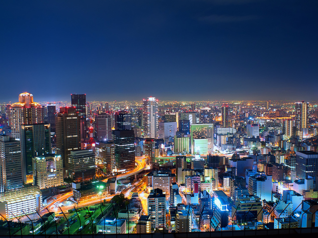 Das Osaka Japan Wallpaper 640x480