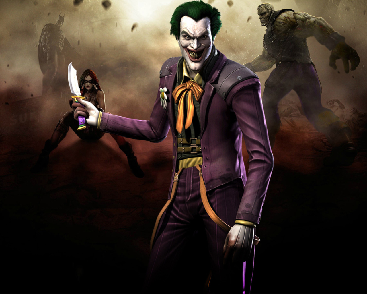 Fondo de pantalla Joker 1280x1024