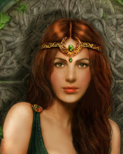 Das Celtic Princess Wallpaper 176x220