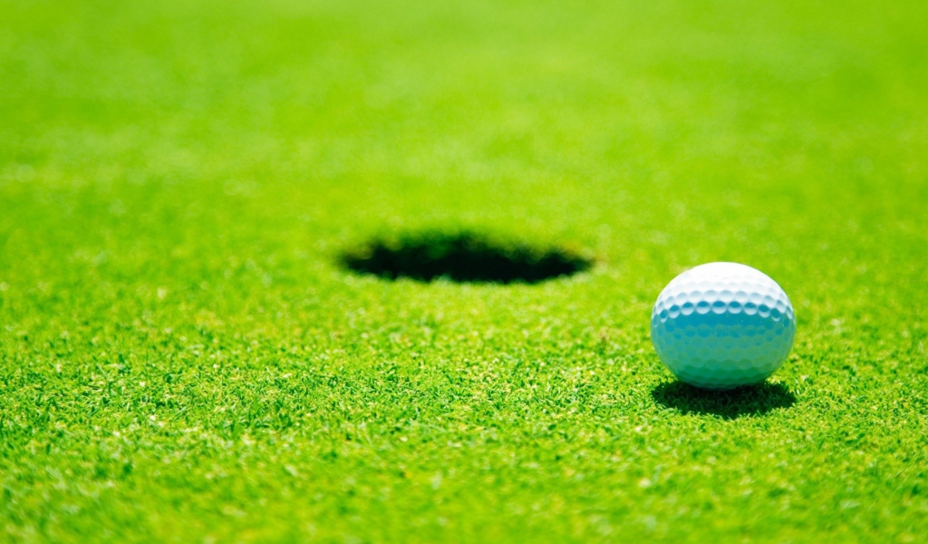 Golf Ball wallpaper 1024x600