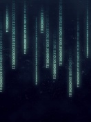 Matrix Binary Numbers wallpaper 132x176