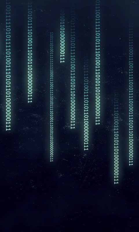 Matrix Binary Numbers screenshot #1 480x800