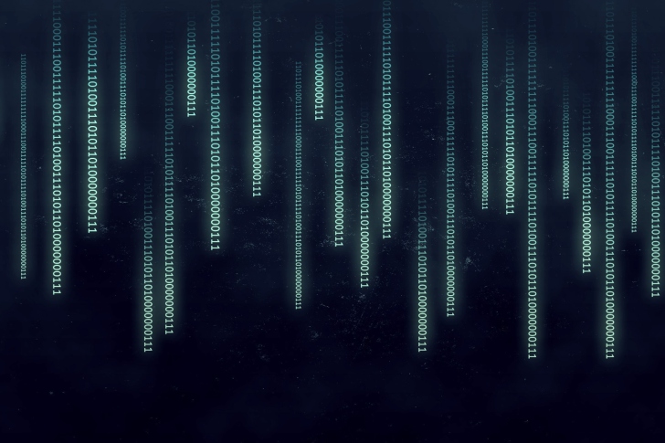 Matrix Binary Numbers wallpaper