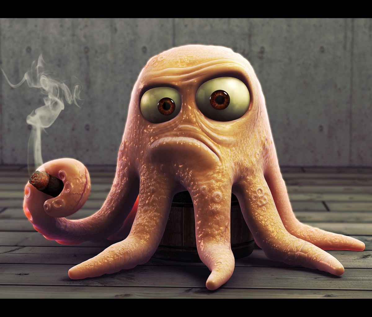 Angry Octopus screenshot #1 1200x1024