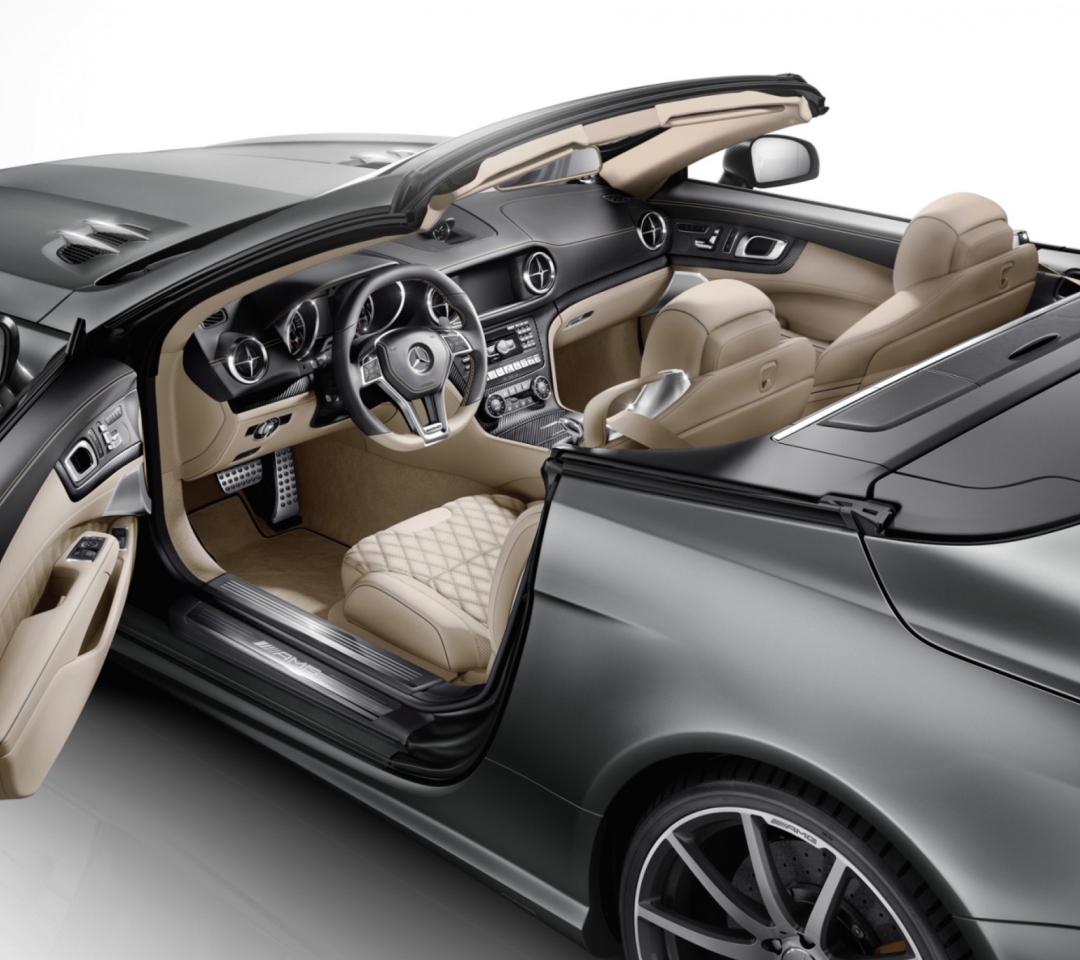 Sfondi Mercedes-Benz SL 65 AMG Interior 1080x960