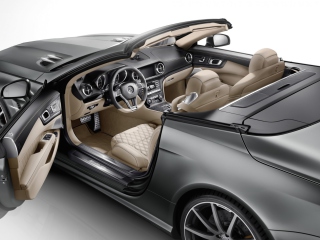Screenshot №1 pro téma Mercedes-Benz SL 65 AMG Interior 320x240