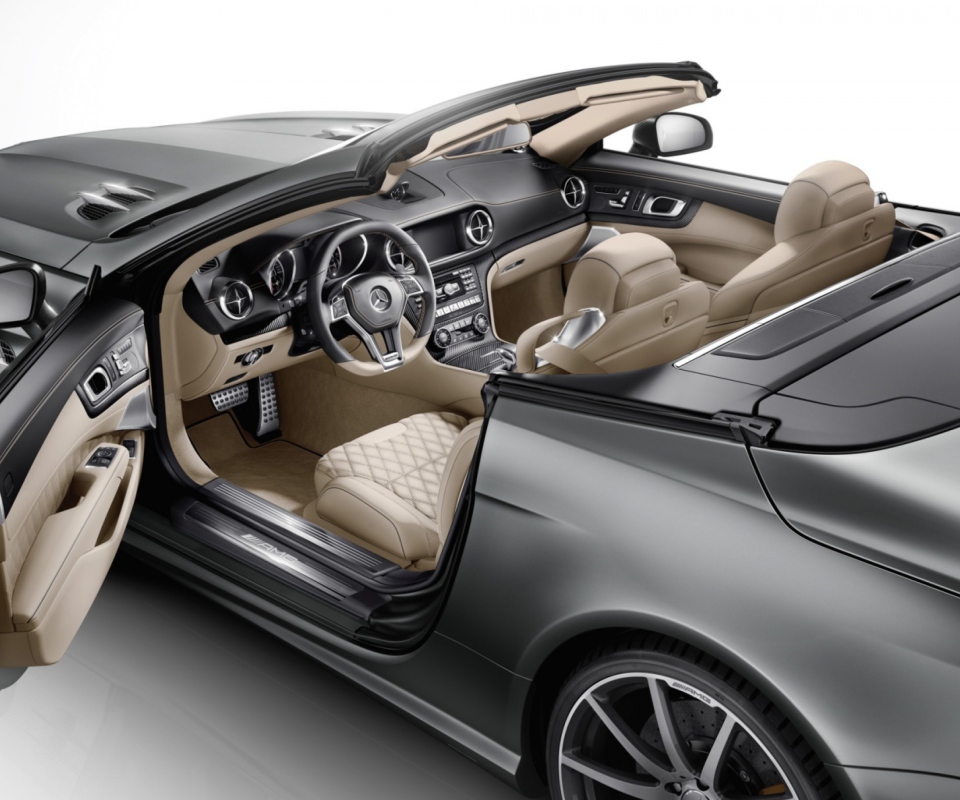 Fondo de pantalla Mercedes-Benz SL 65 AMG Interior 960x800