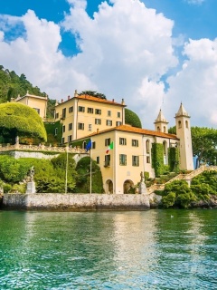 Lake Como in Italy Must Visit wallpaper 240x320